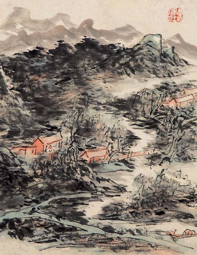 黄宾虹的“五笔七墨”