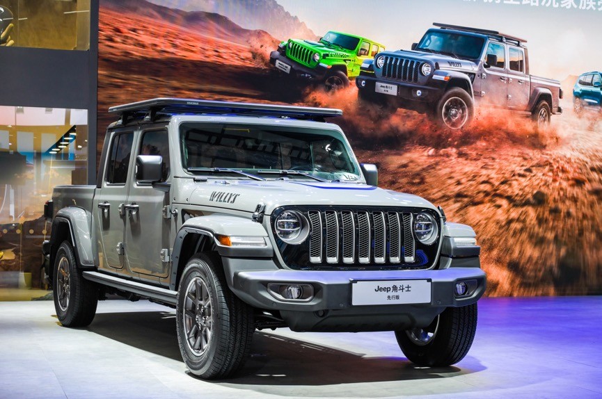 Jeep?角斗士先行版野性登場(chǎng)，領(lǐng)銜全地形SUV家族勁闖嶺南