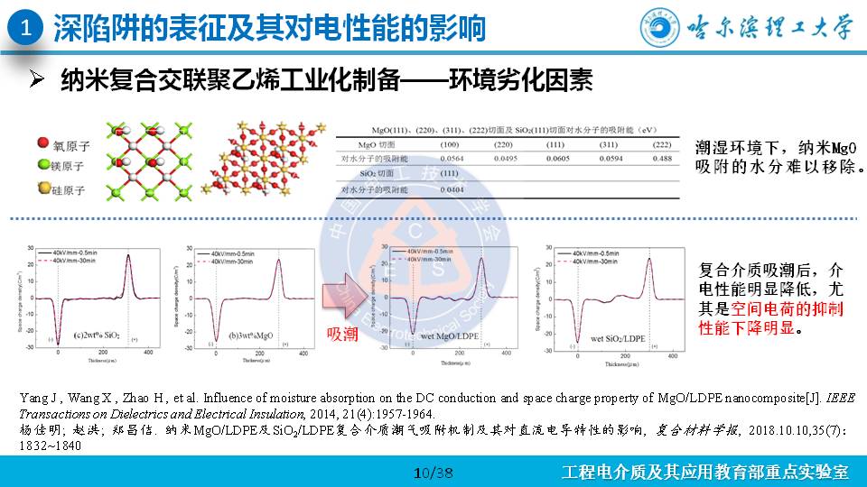 哈尔滨理工大学杨佳明副教授：深陷阱改善交联聚乙烯电性能的研究