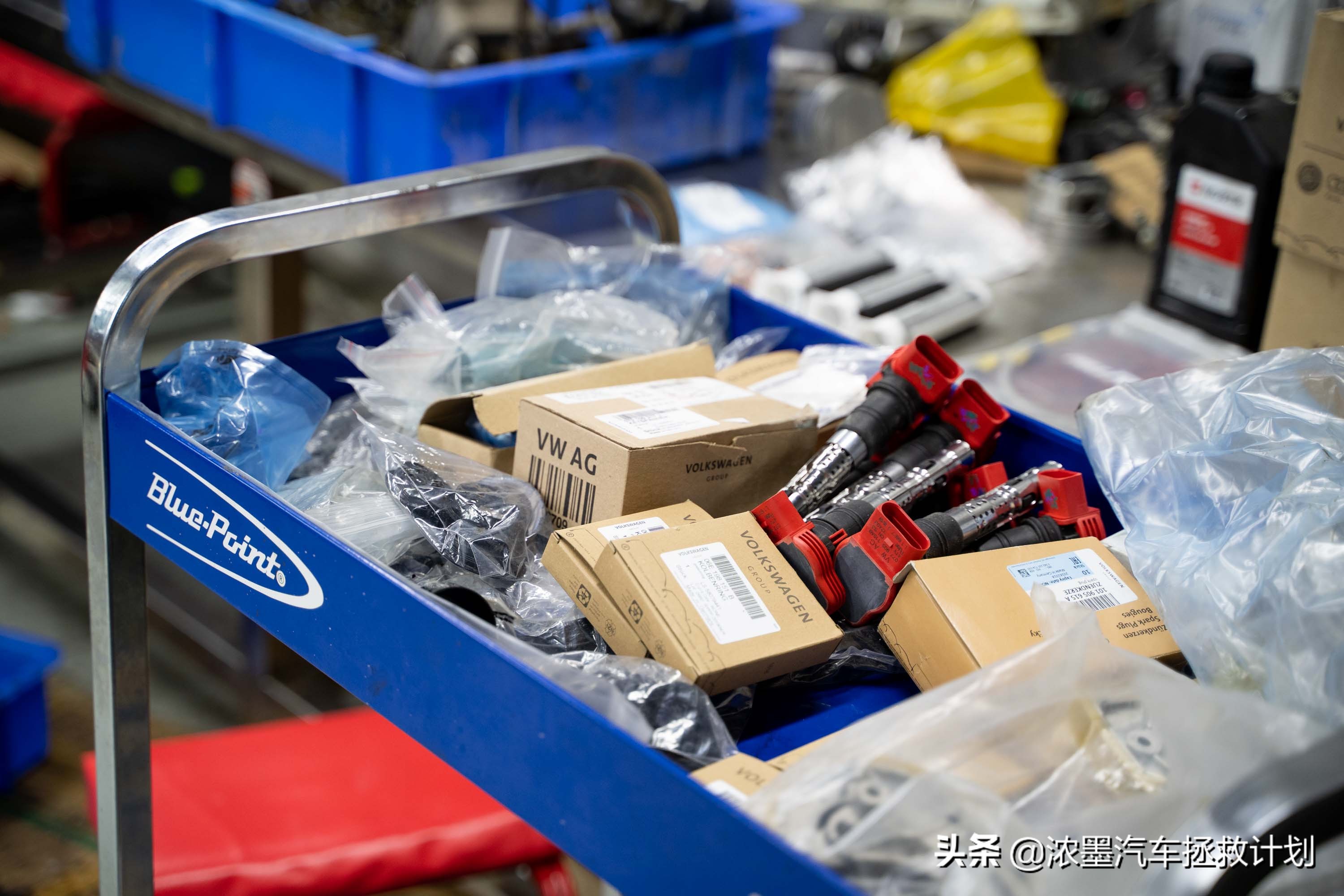 「迟暮英雄」整修一台十多年前的奥迪A6发动机，治理烧油烧水