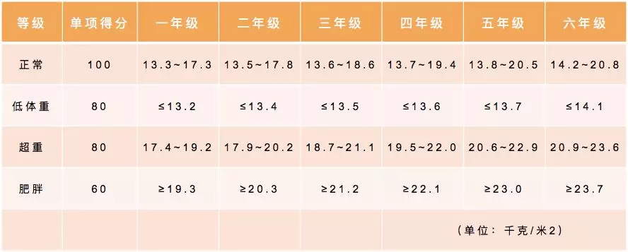 小学、初中、高中，各学段体测项目指标及评分标准大集合