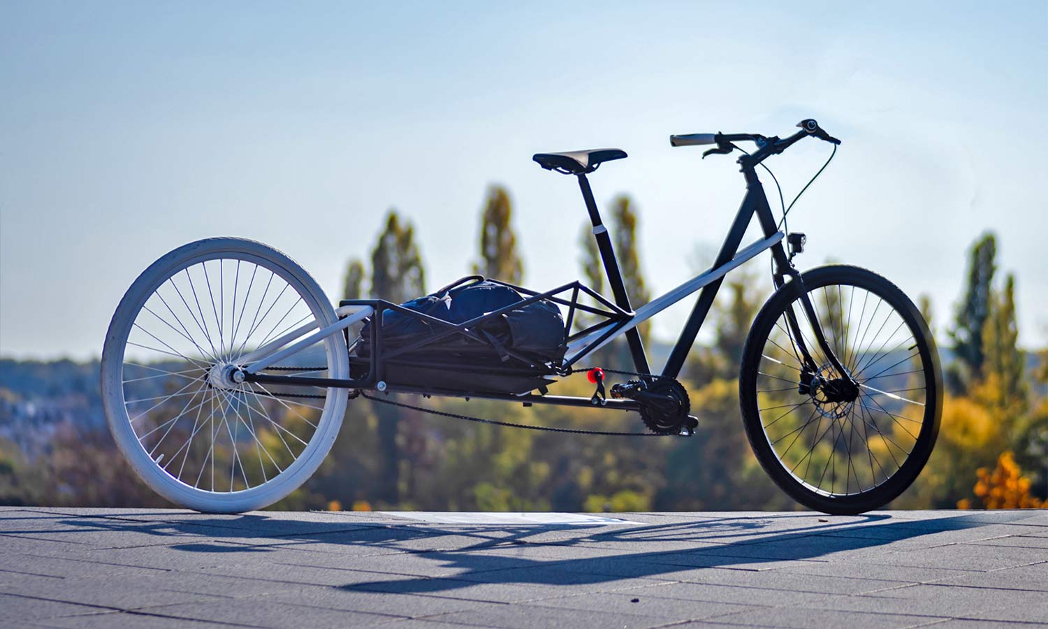 Convercyle，将货物自行车折叠成城市通勤自行车，很拉风！