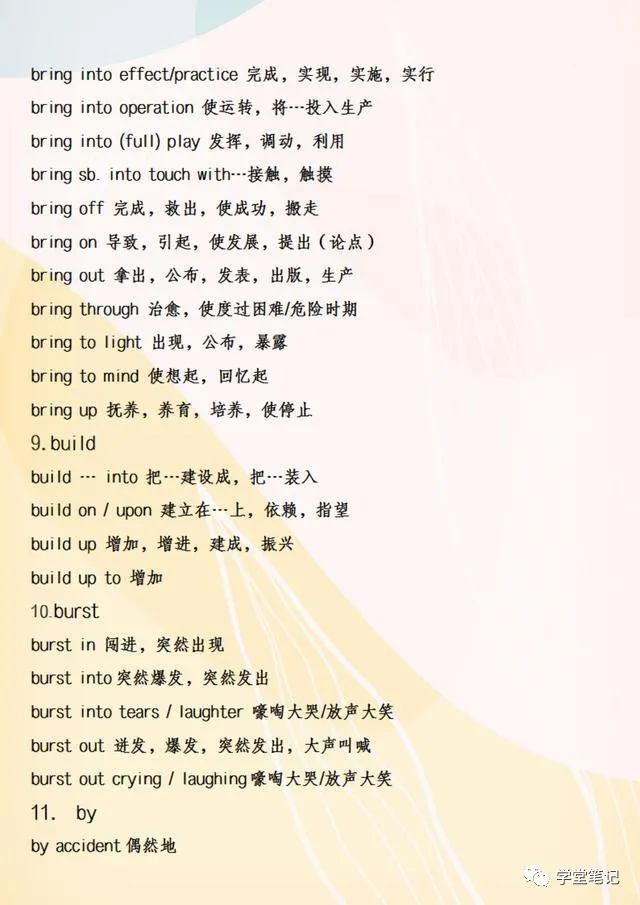 英语老师：88个高频词组，随便用一组在作文里，都是高分！收藏