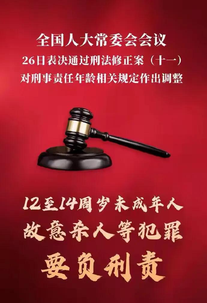 报最高检核准，不满14岁恶性犯罪者从此可以追究刑责