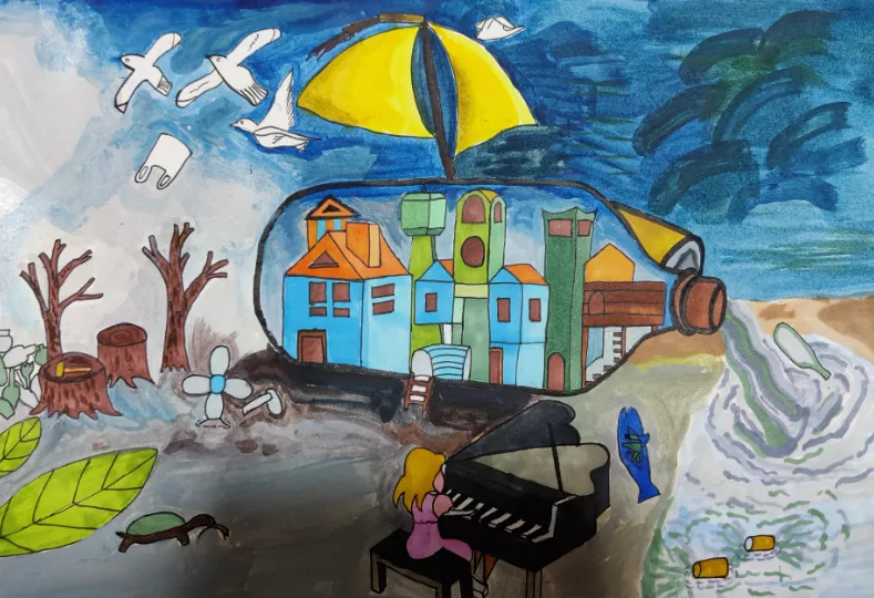 揭秘风能发电，走进“会发电的房子”……首届“低碳小达人”探访研学活动结课！