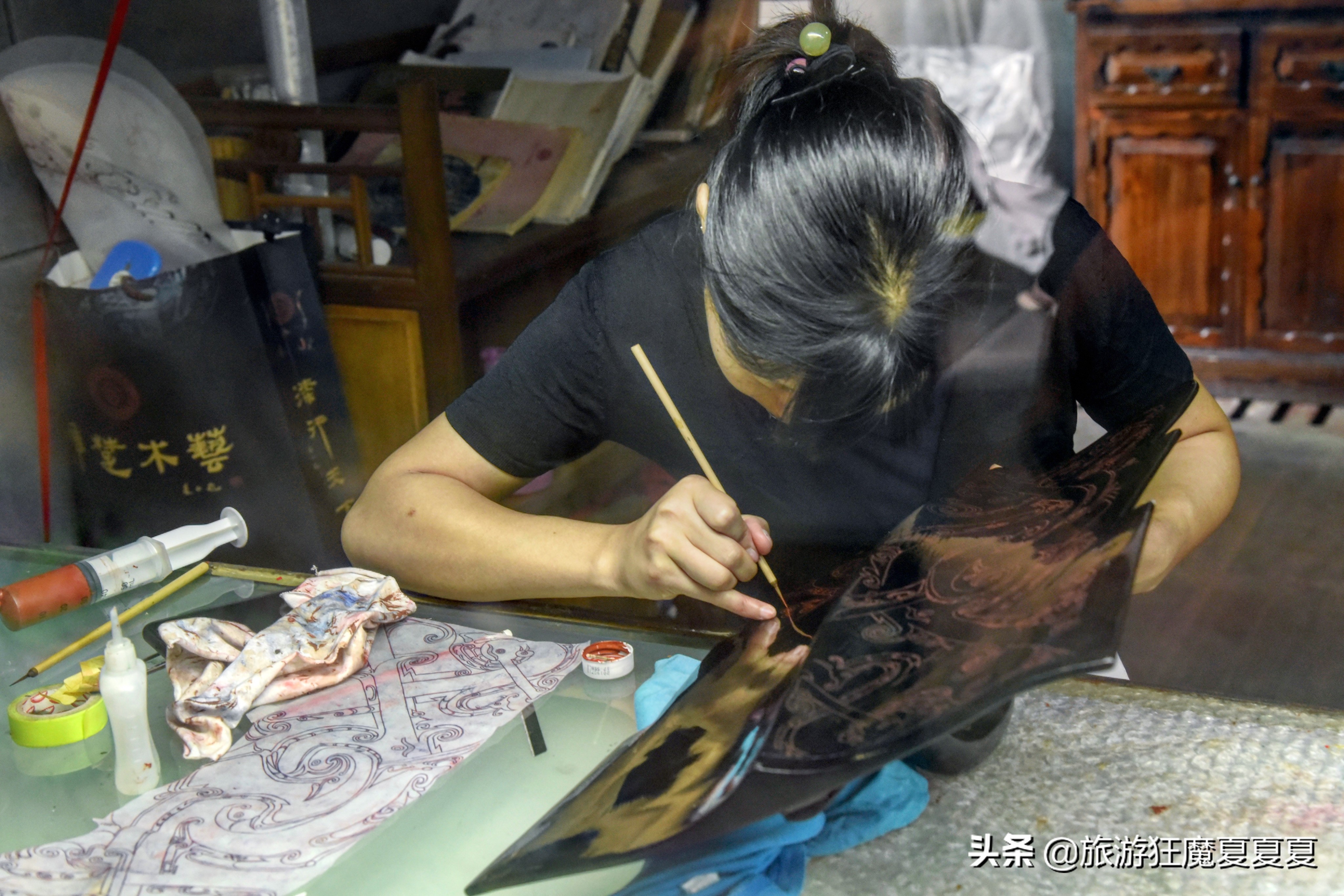 无风风筝，贝壳作画，荆州这所中职学校里竟藏着如此神奇的博物馆