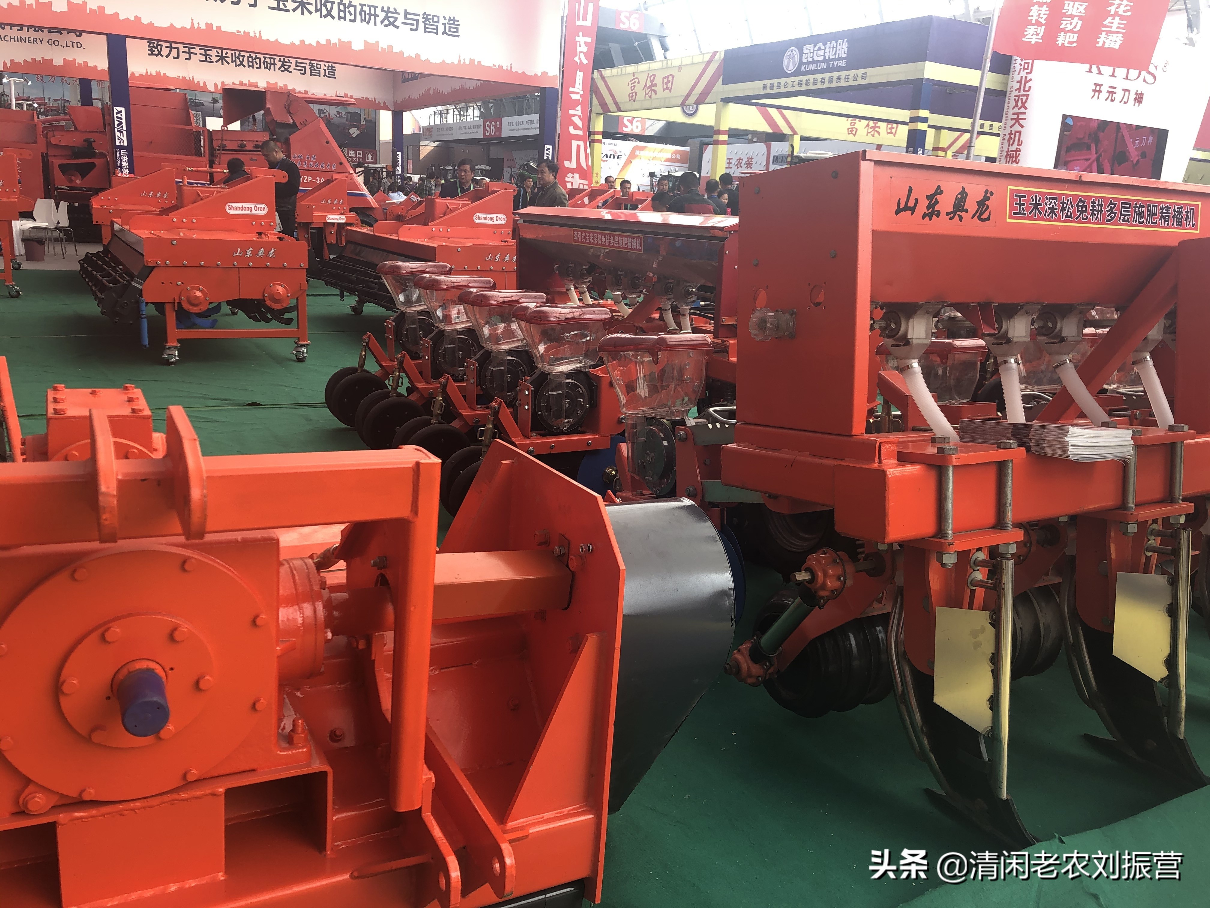 國(guó)際農(nóng)機(jī)展上的20家配套農(nóng)機(jī)具生產(chǎn)企業(yè)