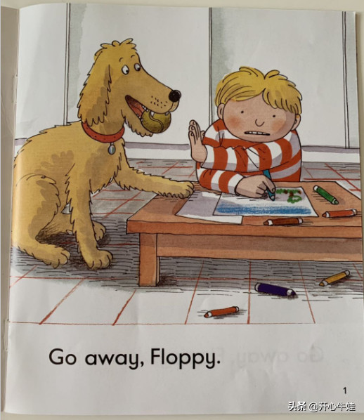 「原创」牛津树L1+级第3本《Go away, Floppy》精读解析与拓展