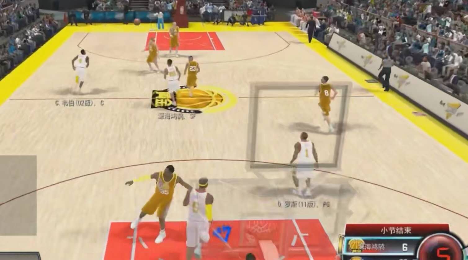 最强nba大本为什么速度这么快(NBA2K：04版大本驾到，单防奥胖的男人，在游戏中成了抓帽狂人)