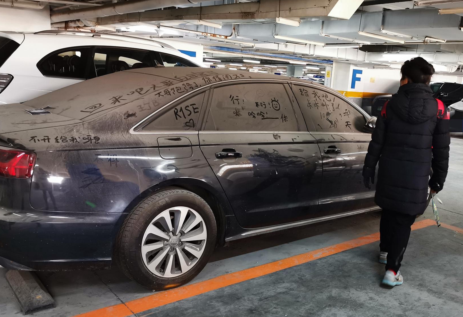 小伙车库发现10辆奥迪"僵尸车",车主:别打主意,你也开不起