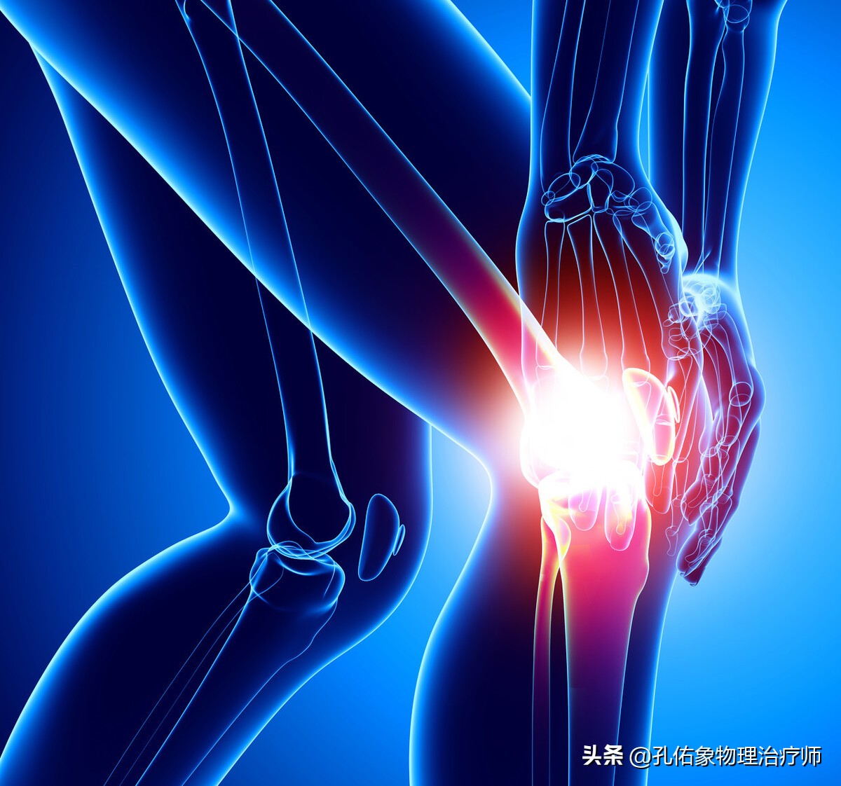 膝眼的准确位置图片(膝盖疼痛) - 赤虎壹号