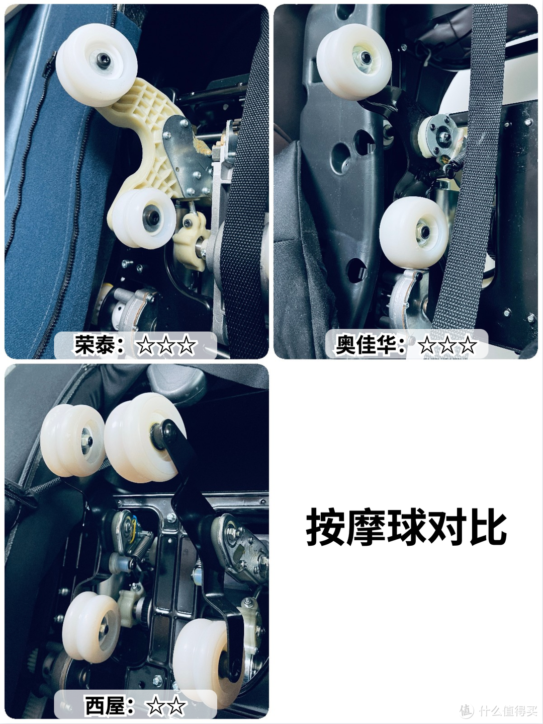 按摩椅表里如一嗎？拆解了三臺(tái)萬元級(jí)，價(jià)格一樣，區(qū)別不小