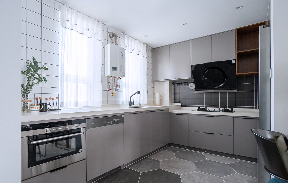 小户型两房两厅装修，一点空间都没浪费，这样的北欧风真好看！