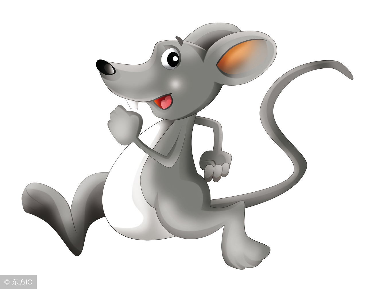 老鼠排在十二生肖第一位,古怪精灵.