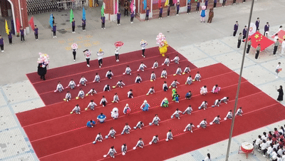 「超燃」洛阳东外第十届运动会开幕式集锦
