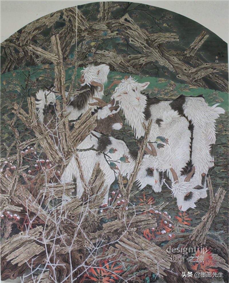 精选100幅画羊美图供大家学习收藏