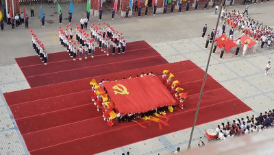 「超燃」洛阳东外第十届运动会开幕式集锦