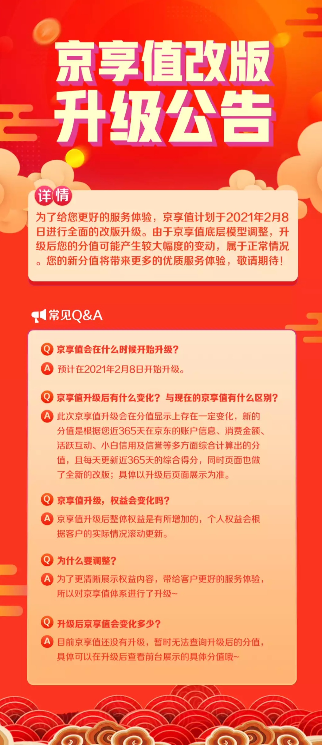 京东：京享值计划于 2 月 8 日升级，权益增加