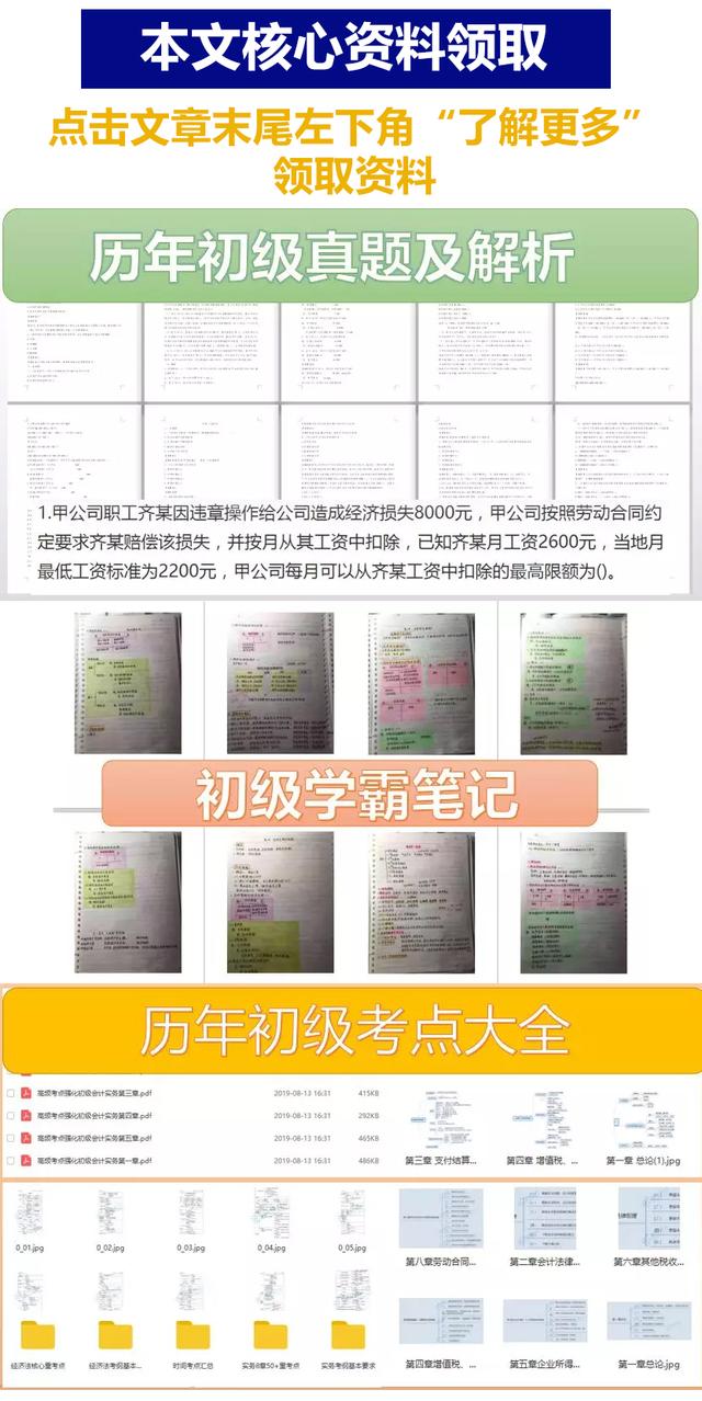 2020年初级会计考试题型来了！直接决定你能否通过考试