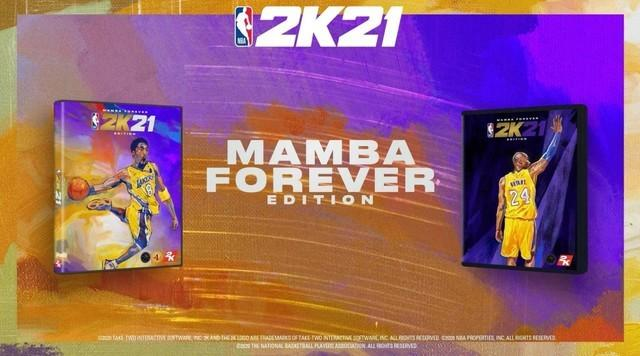 王者nba为什么没有科比(NBA 2K21，曼巴永恒版，篮球游戏的王者致敬篮球赛场上的绝对王者)