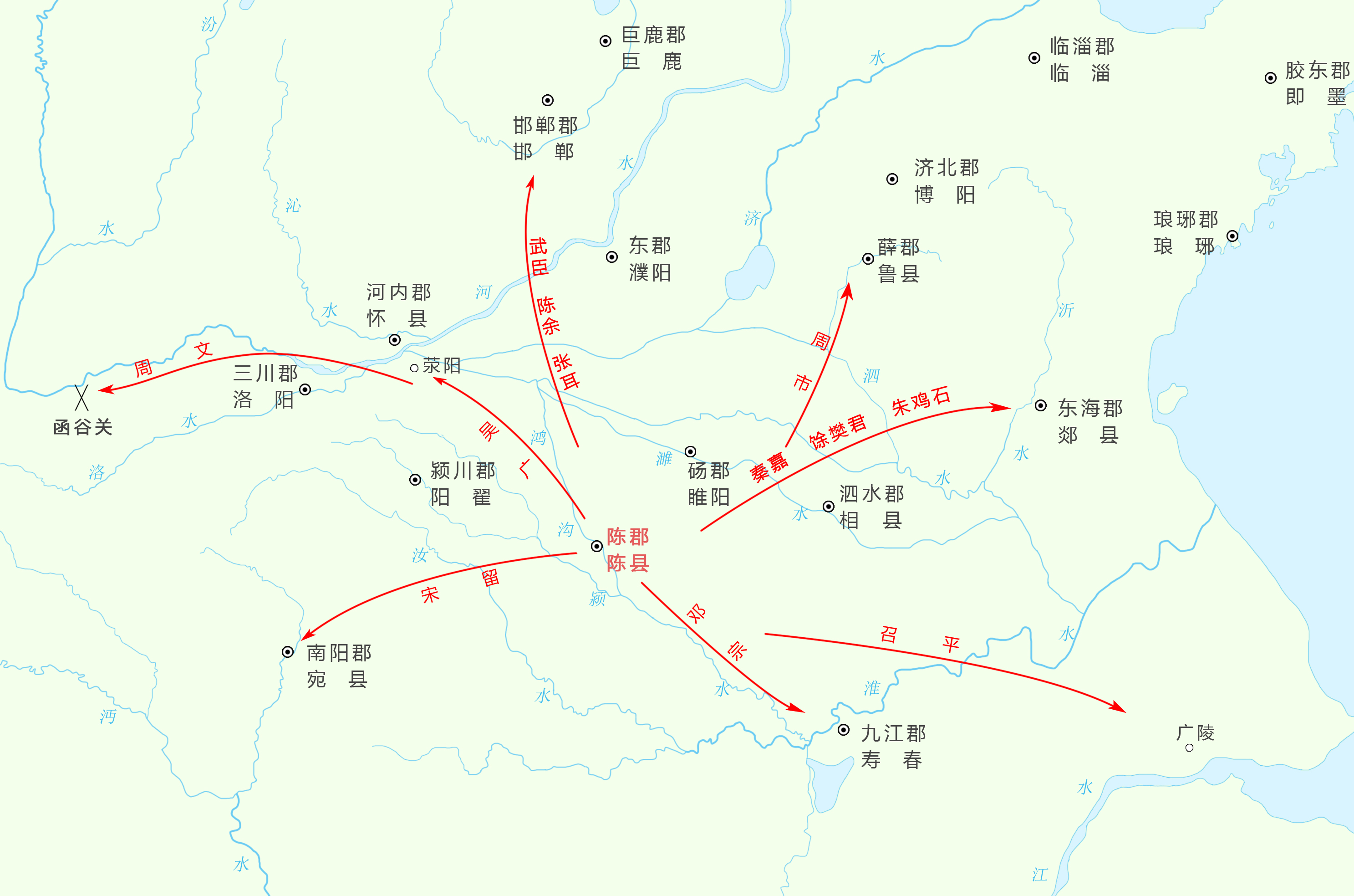 中国古代战争史丨陈胜吴广是如何靠900人，推翻大秦帝国的