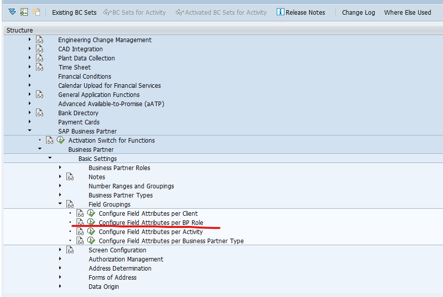 SAP S4HANA BP初探