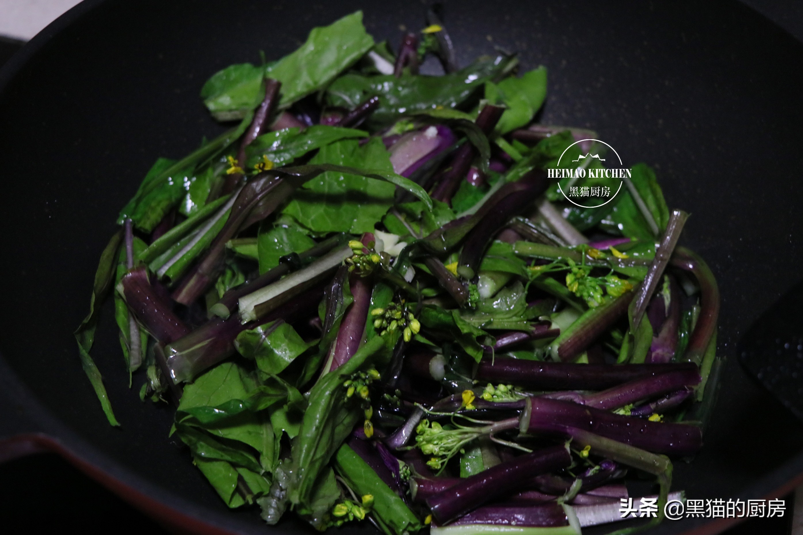 蒜蓉炒红菜苔做法 如何做红菜苔