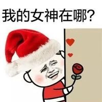 圣诞节搞笑表情包：有年轻妹子一起过圣诞节吗