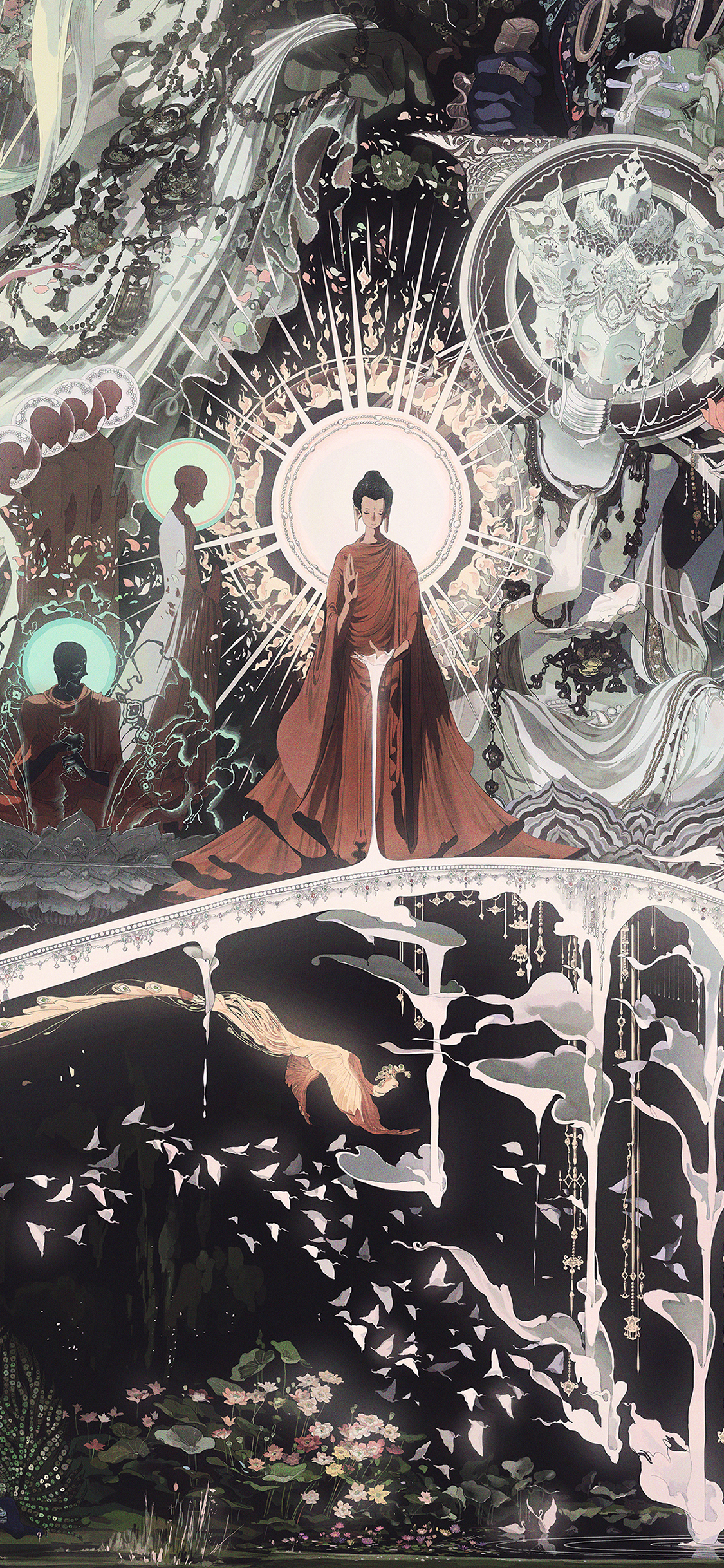 中国神话主题壁纸，东西方神话系列