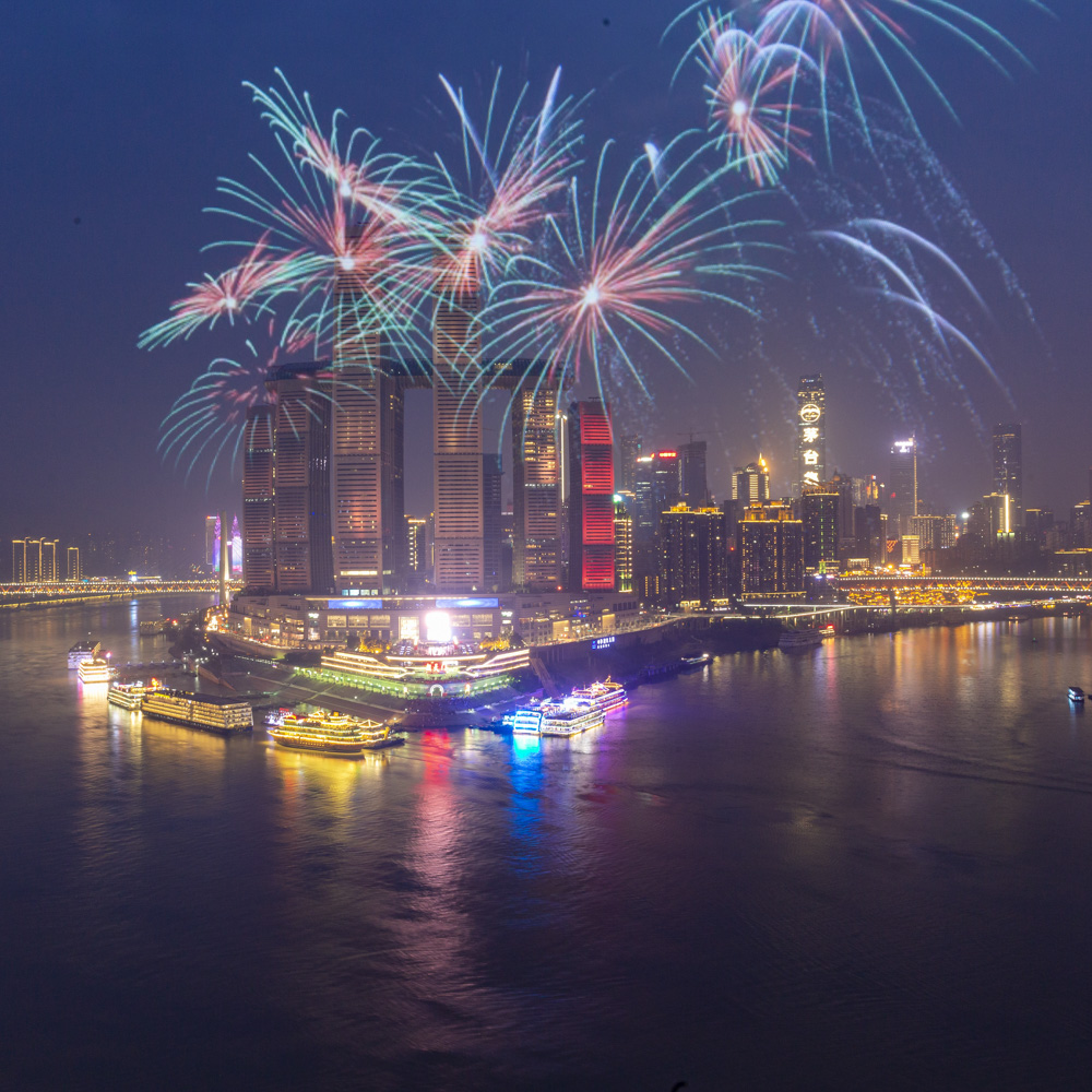 描写重庆朝天门夜景的优美句子_晶羽文学网