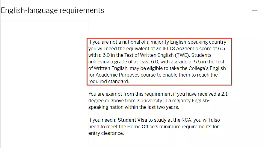2021年世界顶级名校最新语言成绩要求