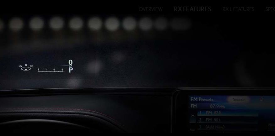 2020款 雷克萨斯 RX 350 加规--灵动的高性能SUV