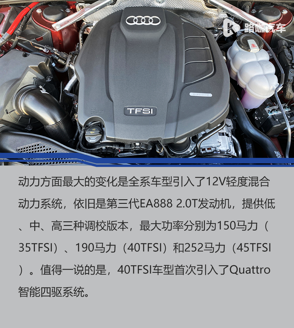 图解对比新老奥迪A4L，还会继续害怕宝马3系吗？