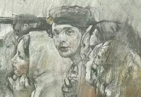 列宾美术学院素描作品，带你走进那个世界，对美另类的诠释