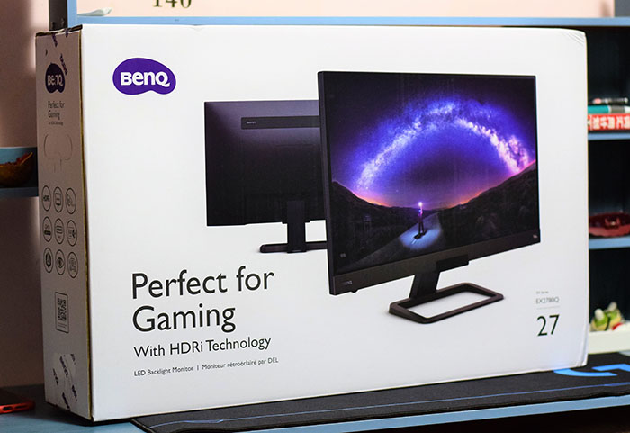 2K屏144HZ，自带音箱广色域，明基EX2780Q显示器体验如何？