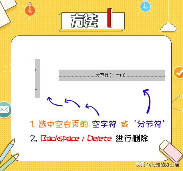 如何删除Word中删不掉的分节符和空白页