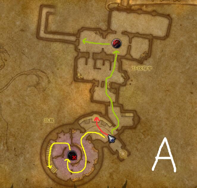 魔兽世界卡拉赞路线图(魔兽世界70级卡拉赞攻略)