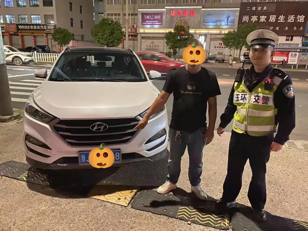 玉环一司机52次交通违法未处理？交警：拿下！