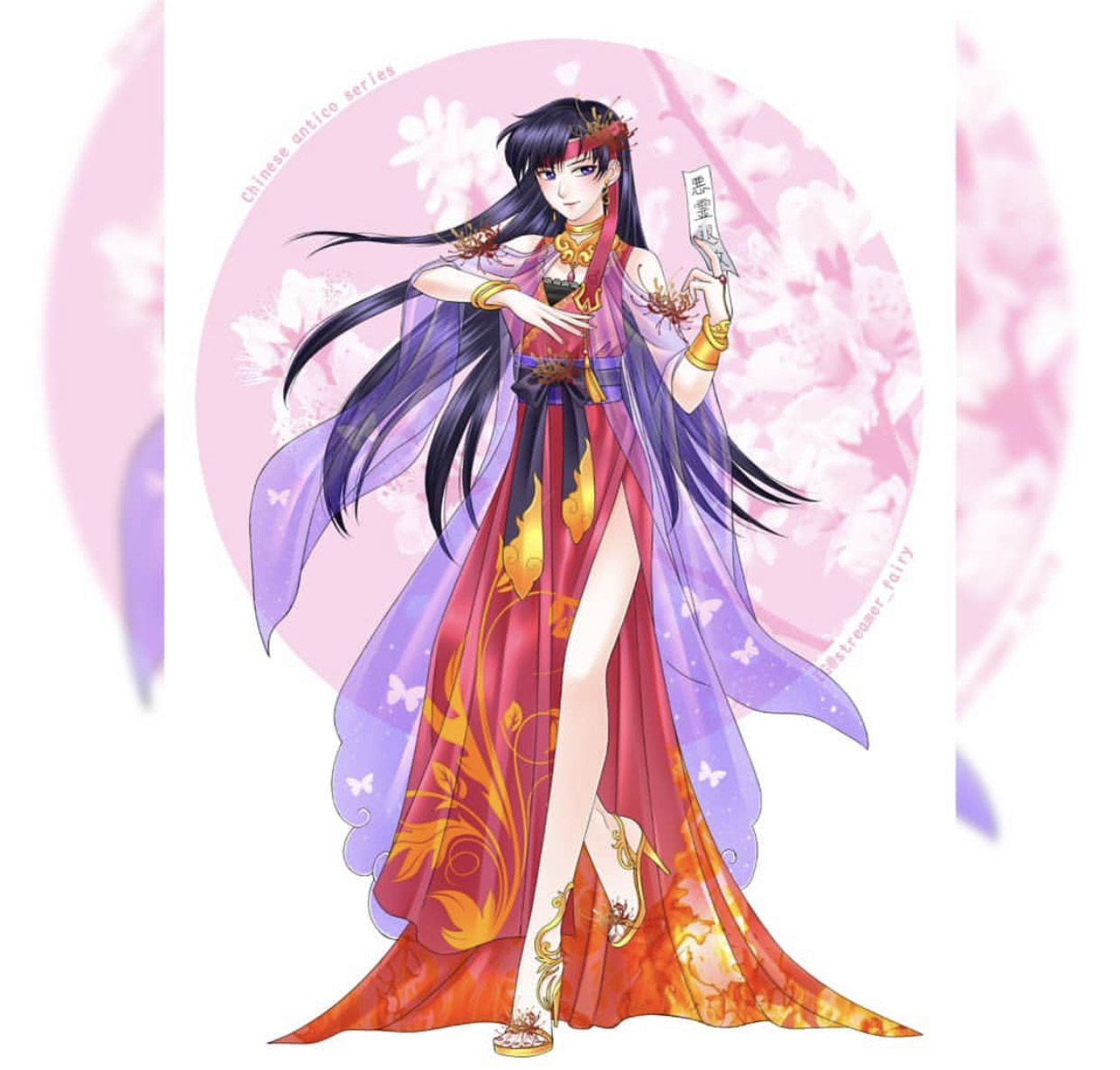 《美少女战士》遇上唐装,月野兔堪比杨贵妃,红衣火野丽很吸睛