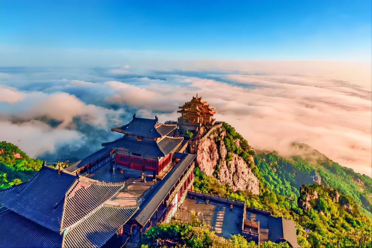 河南洛陽老君山,外國人進不了的景區,實在太美了,風景如畫