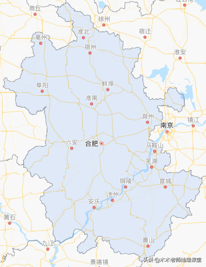 安徽车牌字母代码地图