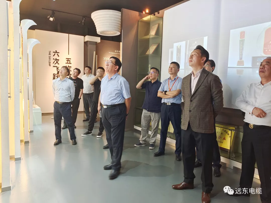 盈泰供应链考察交流团领导一行参访远东