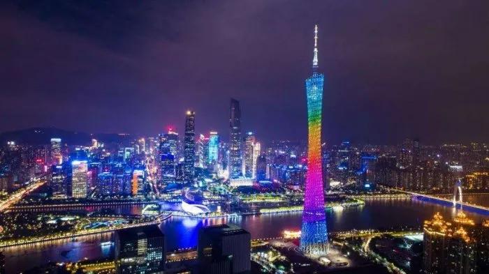 忆夜游珠江