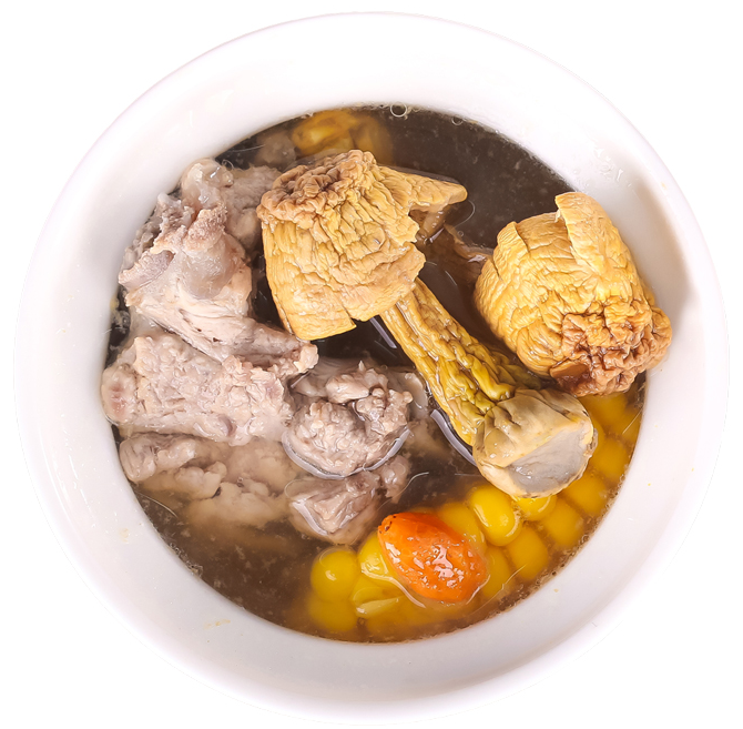 干松茸炖排骨汤的做法(香浓排骨汤，松茸醇香独特)