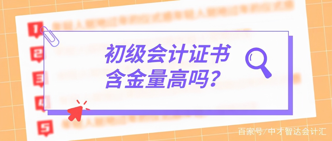 初级会计师就业前景如何？薪资有多少？中才智达全面剖析来了