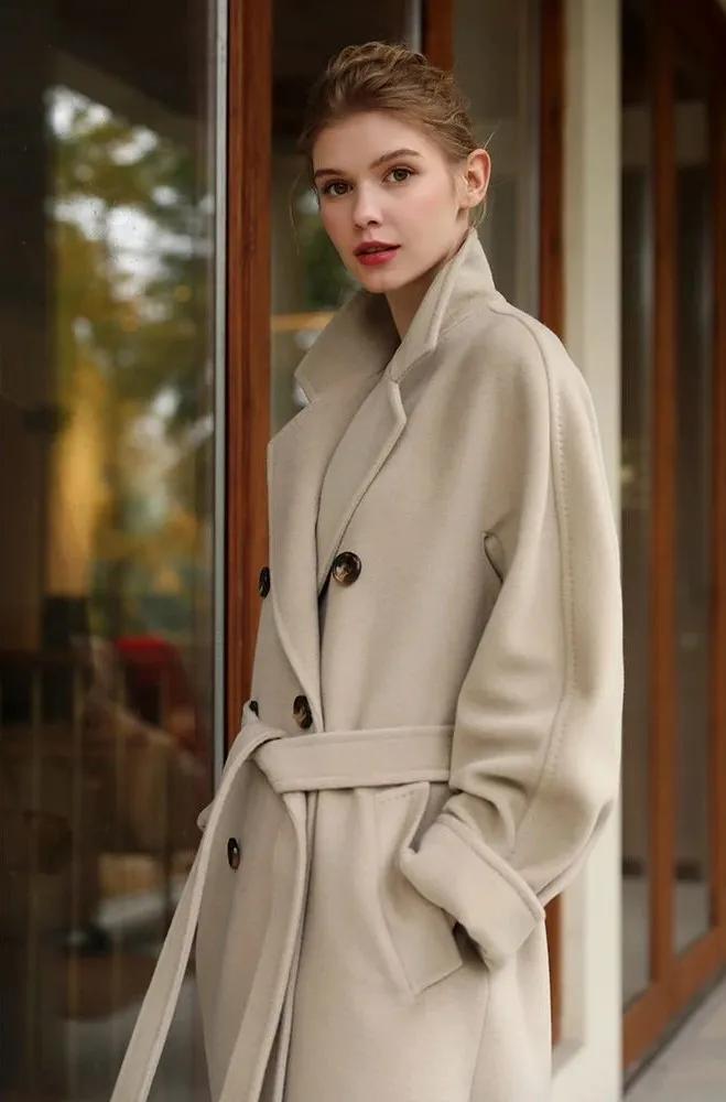 怕冷又不想穿羽绒服，这10件羊毛大衣可以救命