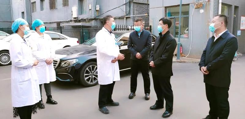 崔振武在玉泉区调研检查疫情防控工作