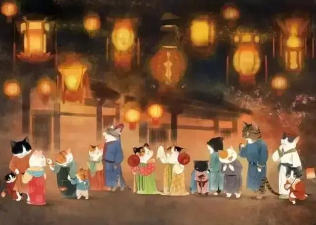 天上月，地上灯，身边人——月华今夜满，万家仰头看，元夕的思念
