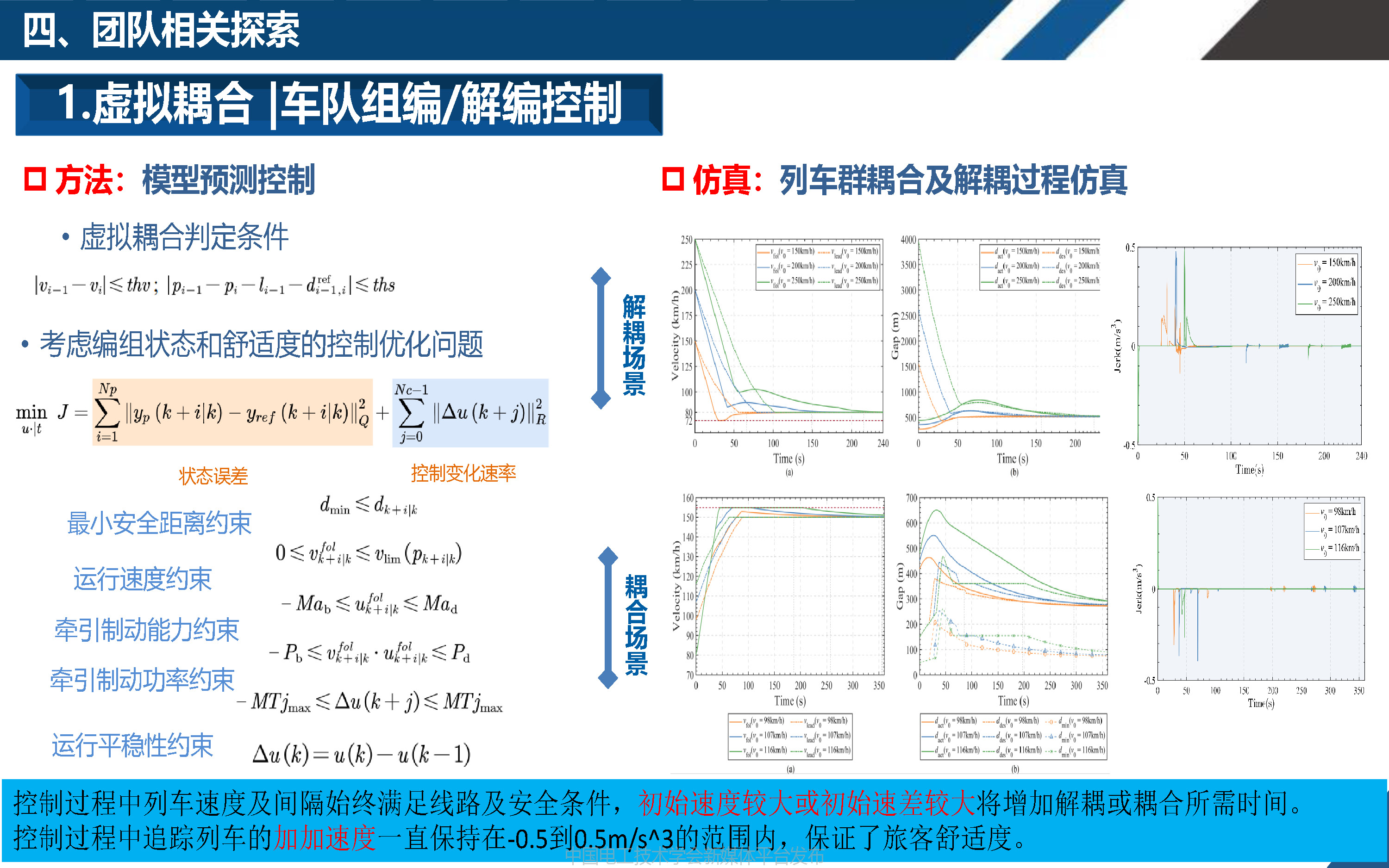 同济大学欧冬秀教授：虚拟编组列车控制学术前沿与关键问题的探索