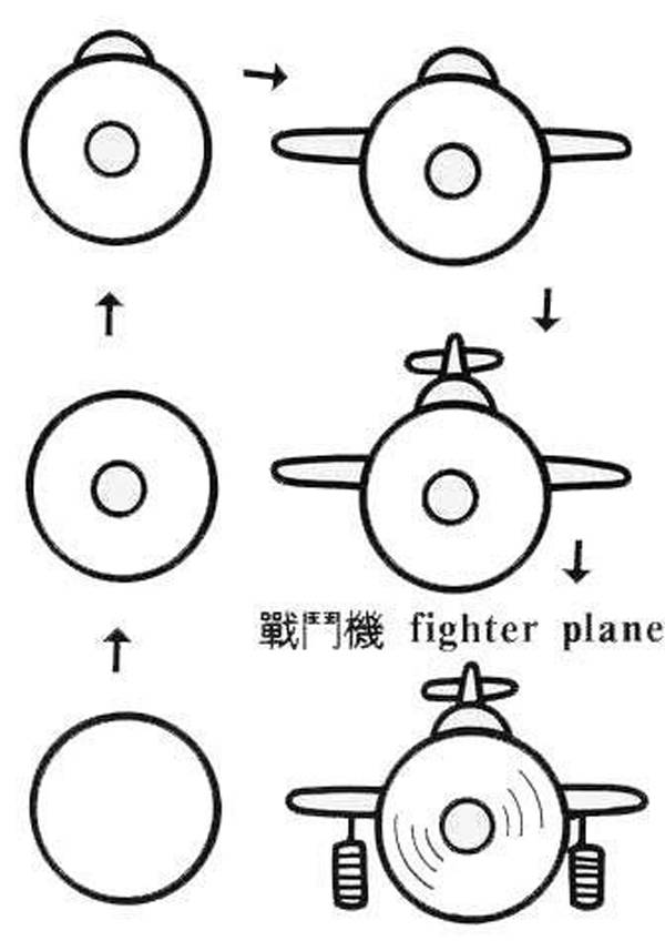 儿童简笔画大全，学习不同的形状画简笔画，动物简笔画，简单可爱